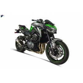 Escape no homologado Termignoni GP2R-R en acero inox para KAWASAKI Z900 17-19