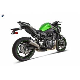 Escape no homologado Termignoni Relevance Conical en titanio para KAWASAKI Z900 17-19