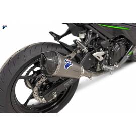 Pot d'échappement non-homologué Termignoni Relevance Conical en titane pour KAWASAKI NINJA Z400 19-20