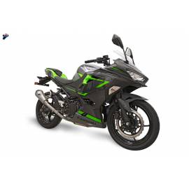 Pot d'échappement non-homologué Termignoni Relevance Conical en titane pour KAWASAKI NINJA Z400 19-20