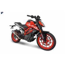 Pot d'échappement non-homologué Termignoni Relevance Conical en titane pour KTM DUKE 390 2017-19