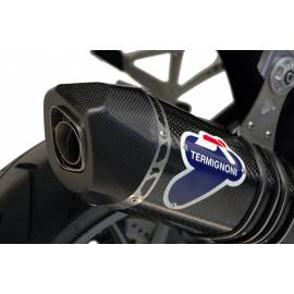 Escape homologado Termignoni Relevance en carbono para BMW R 1200 GS 13-16