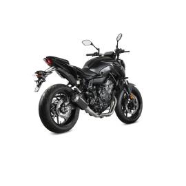 Ligne complète non homologué Mivv MK3 en Carbone pour YAMAHA MT 07 14-20