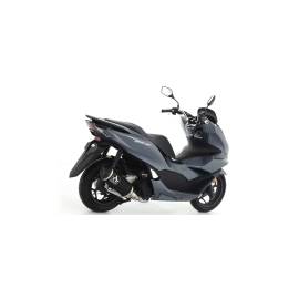 Escape Arrow Urban homologado en aluminio negro para HONDA PCX 125 21-24