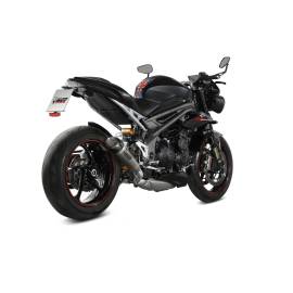 Échappement non homologué Mivv X-M5 en Titane pour TRIUMPH SPEED TRIPLE 1050 / R / S / RS 18-20