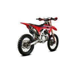 Échappement homologué Mivv STR-1 en Acier inox. pour HONDA CRF 450 X 21-23 | CRF 450 XR 21-23 | CRF 450 R 21-24