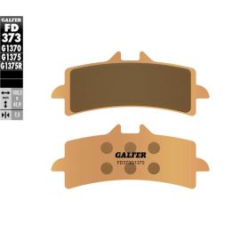 Plaquettes de frein frittées Galfer FD373G1370