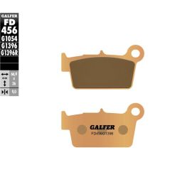 Plaquettes de frein frittées Galfer FD456G1396