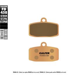 Plaquettes de frein frittées Galfer FD458G1396