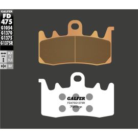 Plaquettes de frein frittées Galfer FD475G1375R