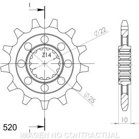 Kit de transmissão DID reforçado para MV AGUSTA BRUTALE 750 01-09 | F4 750 99-06