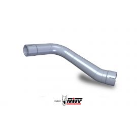 Tube de suppression de catalyseur Mivv en acier inox. pour BENELLI LEONCINO 800 22-24