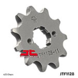 Rodas dentadas de borracha JT Sprockets de aço JTF1128