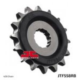 Rodas dentadas com borracha JT Sprockets de aço JTF558RB