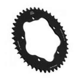 Corona JT Sprockets JTA751BLK de aluminio en negro