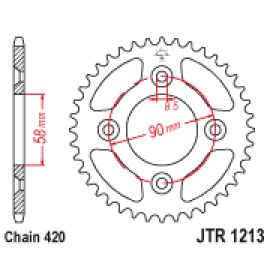 Corona JT Sprockets JTR1213 de acero