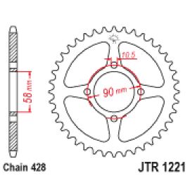 Couronne JT Sprockets JTR1221 en acier