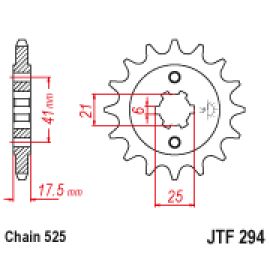 Pignon en acier JT Sprockets JTF294