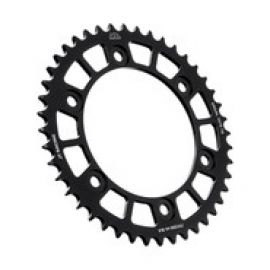 Corona JT Sprockets JTA1308BLK de aluminio en negro