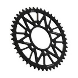 Corona JT Sprockets JTA478BLK de aluminio en negro