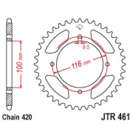 Coroa de aço JT Sprockets JTR461