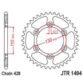 Couronne JT Sprockets JTR1494 en acier