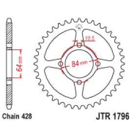 Corona JT Sprockets JTR1796 de acero