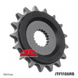 Pignon engommé JT Sprockets JTF1186RB en acier