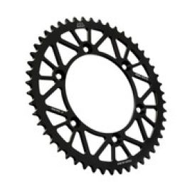 Corona JT Sprockets JTA251BLK de aluminio en negro