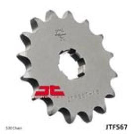 Rodas dentadas de borracha JT Sprockets de aço JTF567