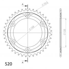 Kit de arrastre DID reforzado con retenes para HONDA XR 650 L 16-21