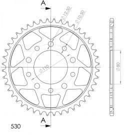 Kit de transmission DID super renforcé avec joints pour TRIUMPH SPRINT 900 1999