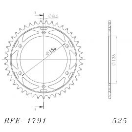 Kit de transmission DID super renforcé avec joints pour SUZUKI DR 650 07-18