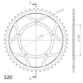 Kit de transmission DID super renforcé avec joints pour TRIUMPH BONNEVILLE 865 2016