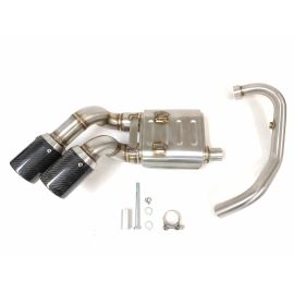 Escape completo IXIL SX1 no homologado en acero inox. para ZONTES V 310 19-23