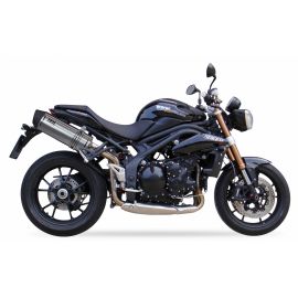 Échappement gauche IXIL SOVE homologué en acier inoxydable pour TRIUMPH SPEED TRIPLE 1050 / R / S / RS 11-13