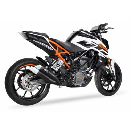 Échappement IXIL L3XB homologué en acier noir pour YAMAHA, KTM