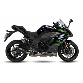 Escape IXIL RC3B homologado em aço preto para KAWASAKI NINJA 1000 SX 20-24