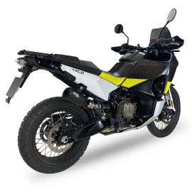 Escape IXIL RB homologado em aço preto para KTM 790 ADVENTURE 19-20 / 19-24 | 890 ADVENTURE 20-24 | 890 SMT 23-24 | HUSQVARNA NORDEN 901 22-24