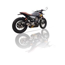 Échappement IXIL L2X homologué en acier inoxydable pour APRILIA MONDIAL HPS 125 2023 | HPS 150 2023 | RIEJU CENTURY 17-22