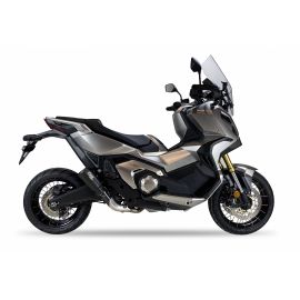 Escape IXIL RB homologado em aço preto para HONDA X-ADV 750 17-24 | FORZA 750 21-24