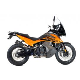 Échappement IXRACE MK2B homologué en acier noir pour KTM 890 SMT 23-24 | 890 ADVENTURE 20-24 | 790 ADVENTURE / R / RALLY 19-20