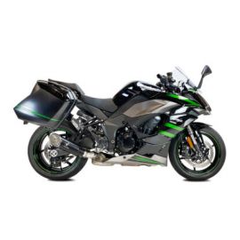 Escape IXRACE MK1B homologado em aço preto para KAWASAKI NINJA 1000 SX 20-24