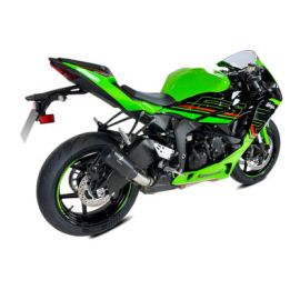 Escape IXRACE MK2B no homologado en acero negro para KAWASAKI ZX-6R / 636 2024