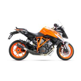 Échappement IXRACE MK2B non homologué en acier noir pour KTM 1290 SUPER DUKE / R 17-19 | 1290 SUPER DUKE GT 16-24