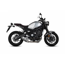 Ligne compléte homologué Storm OVAL en Acier inox. position standard pour YAMAHA XSR 900 16-20