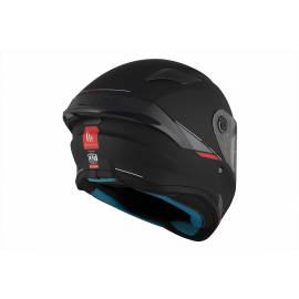 Casque intégral MT Helmets Targo S Solid A1 Noir matt