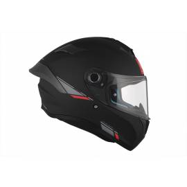 Casque intégral MT Helmets Targo S Solid A1 Noir matt