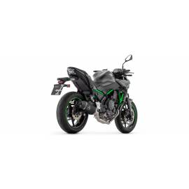 Escape completo Arrow Veloce NO Homologado en aluminio negro para KAWASAKI NINJA 650 2024 | Z 650 2024