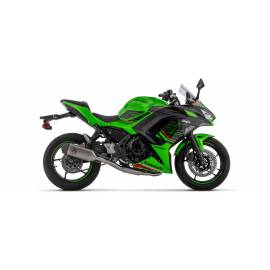 Escape completo Arrow Veloce NO Homologado en Titanio para KAWASAKI NINJA 650 2024 | Z 650 2024